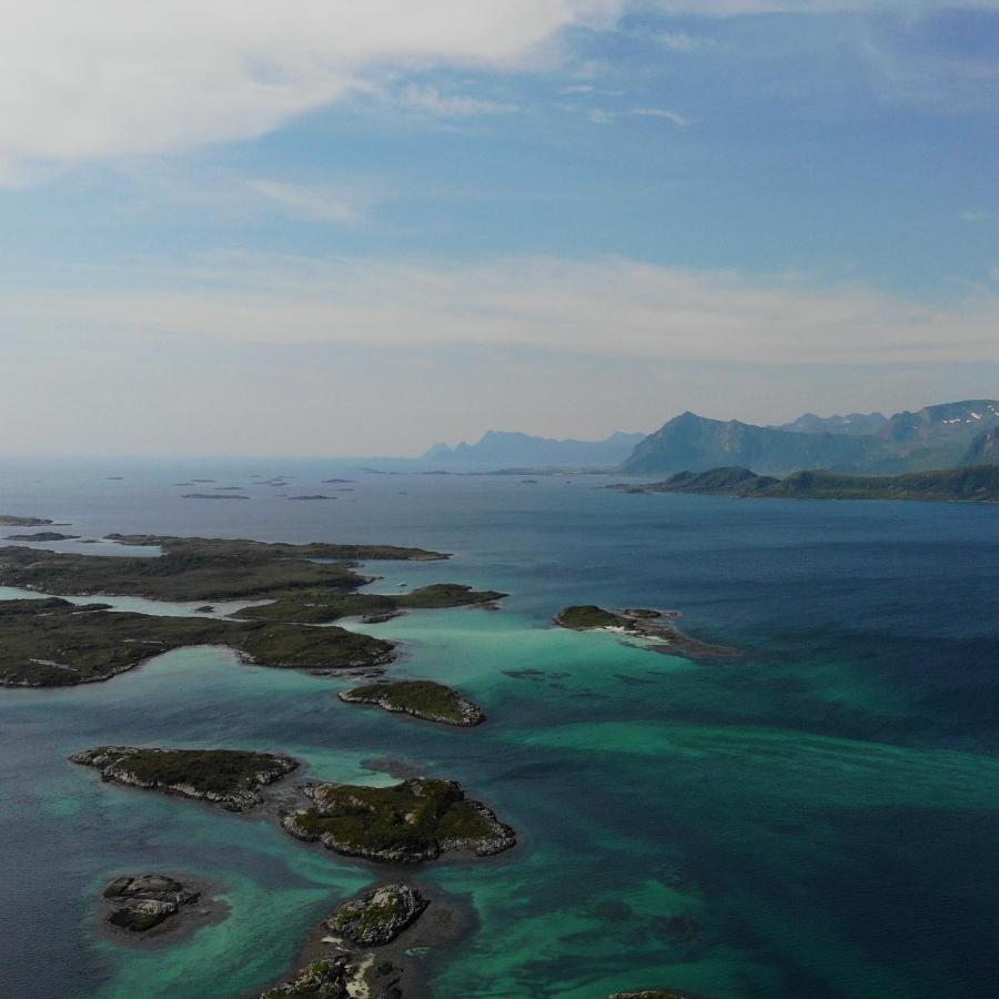 New! Luxury Cabin In Beautiful Lofoten Kleppstad Exterior foto